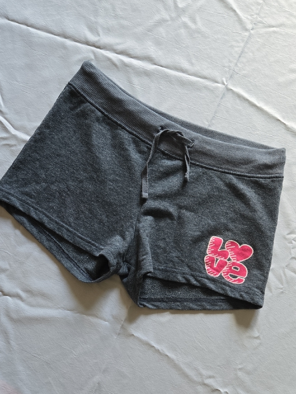 Women's Charcoal Athletic Lounge Shorts